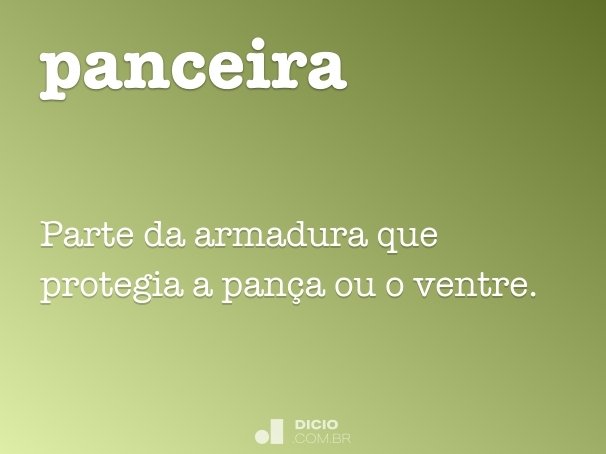 panceira
