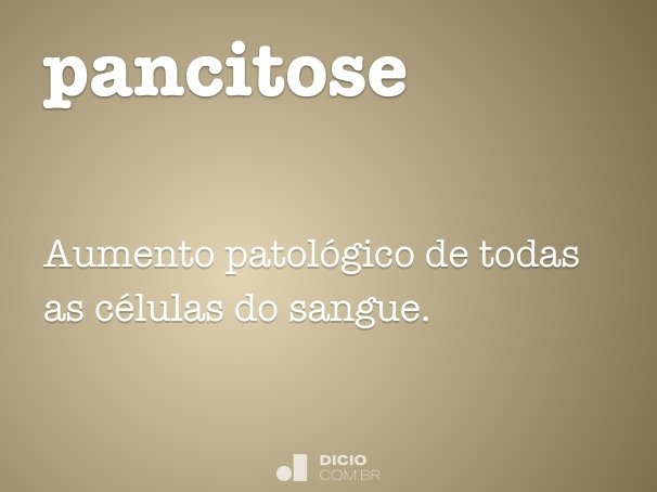 pancitose