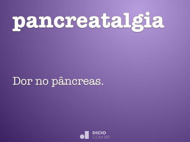 pancreatalgia