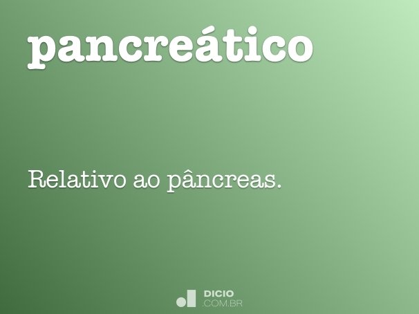 pancreático