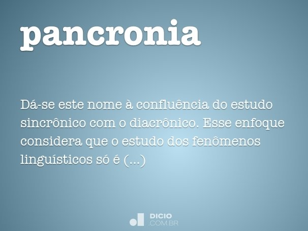 pancronia