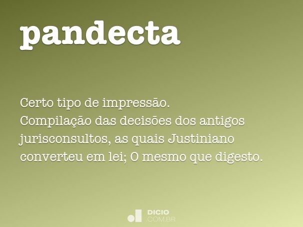 pandecta
