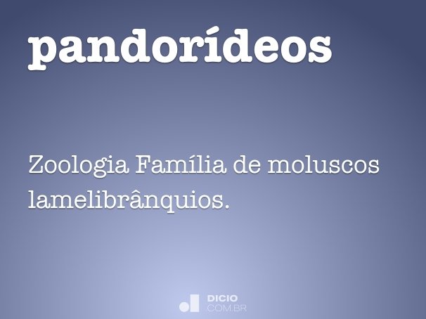 pandorídeos