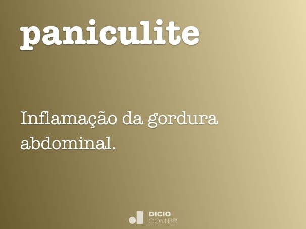 paniculite