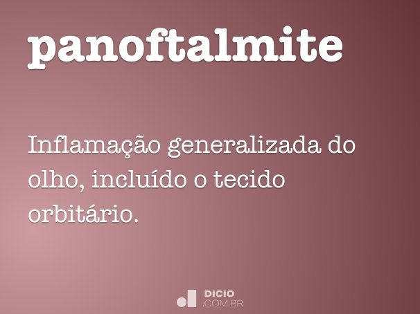 panoftalmite