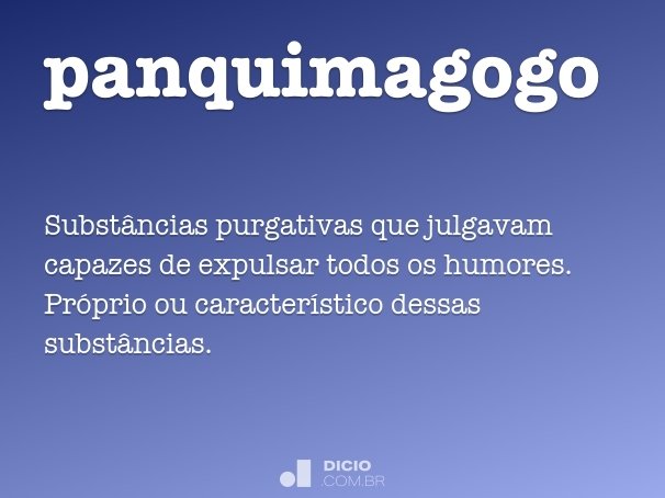 panquimagogo
