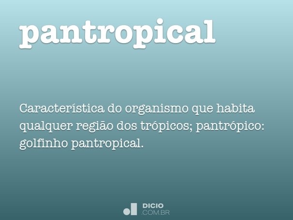 pantropical