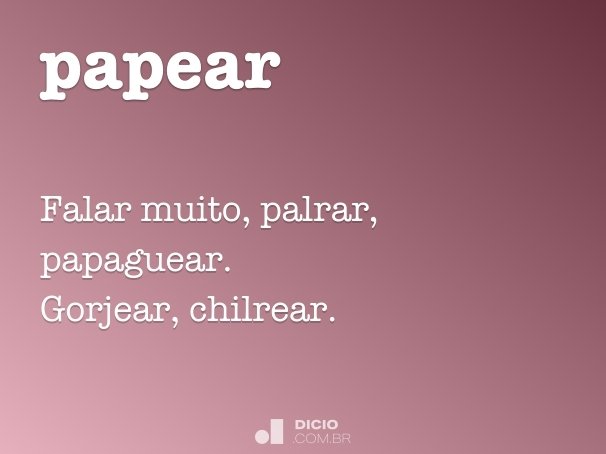 papear