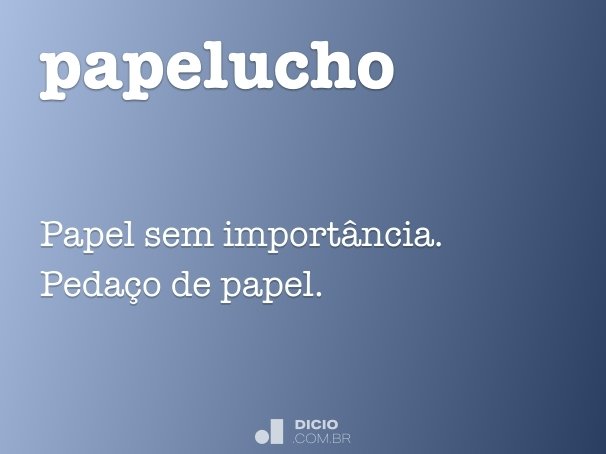 papelucho