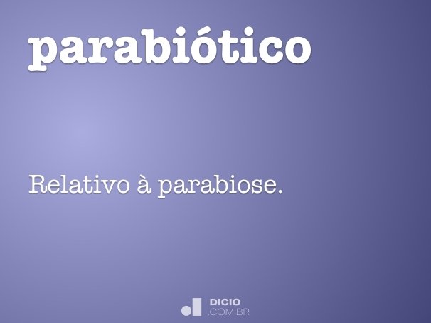 parabiótico