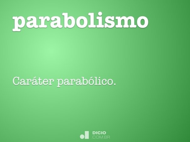 parabolismo
