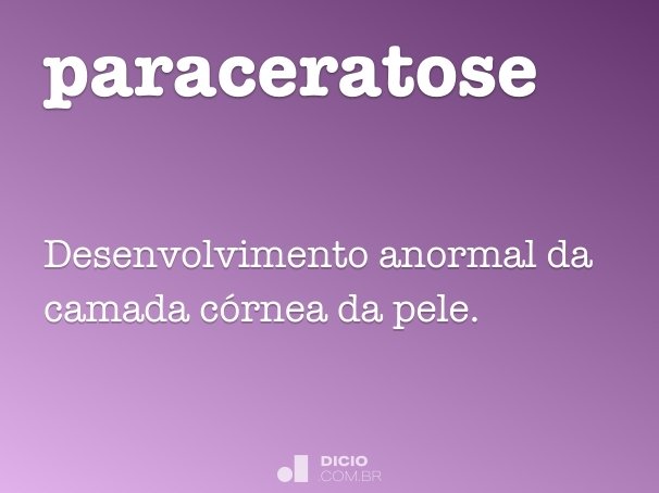 paraceratose
