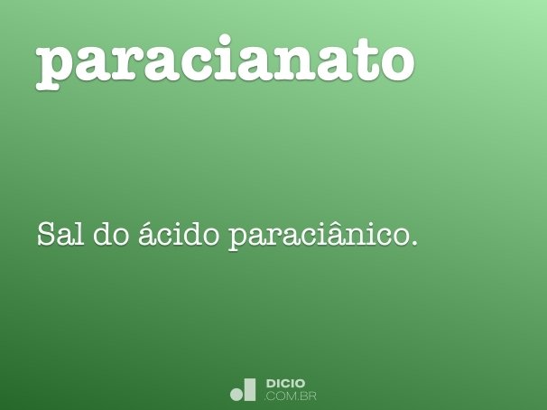 paracianato
