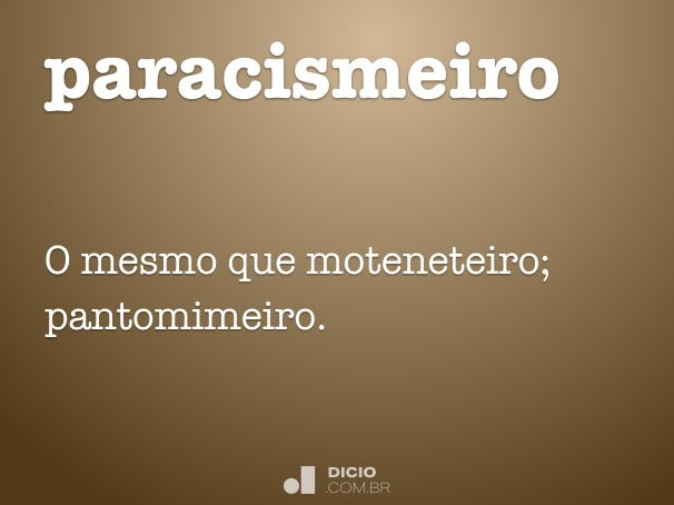 paracismeiro