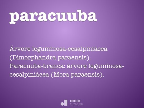 paracuuba