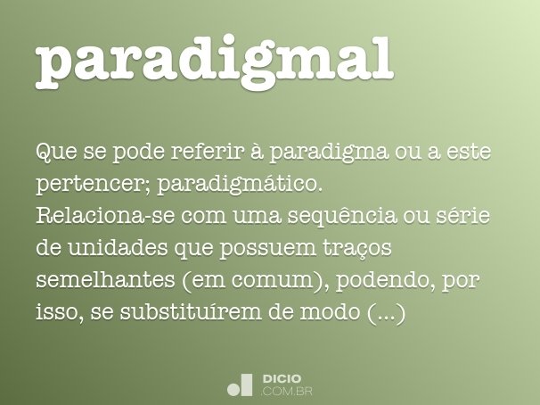 paradigmal