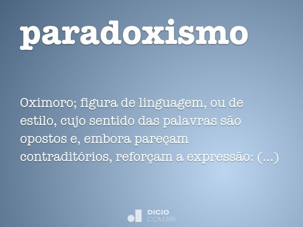 paradoxismo