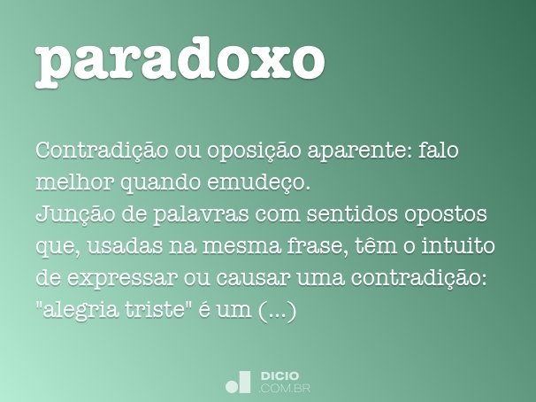 paradoxo