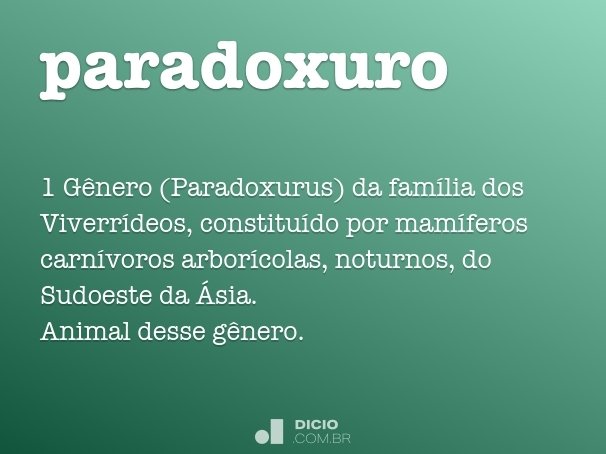 paradoxuro