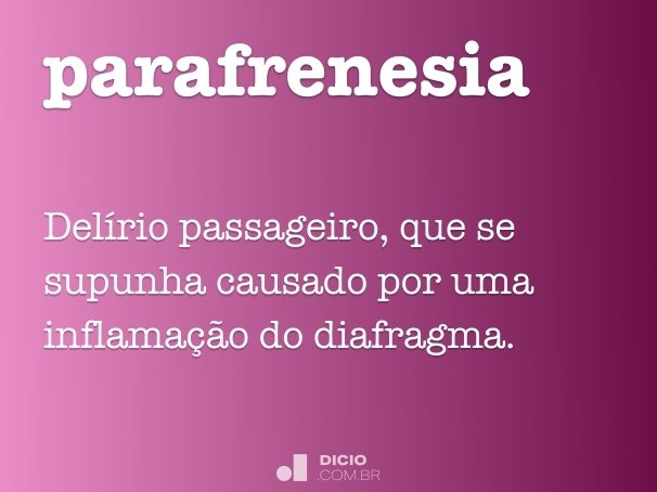 parafrenesia