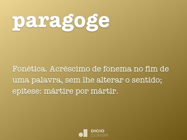 paragoge