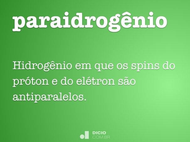 paraidrogênio
