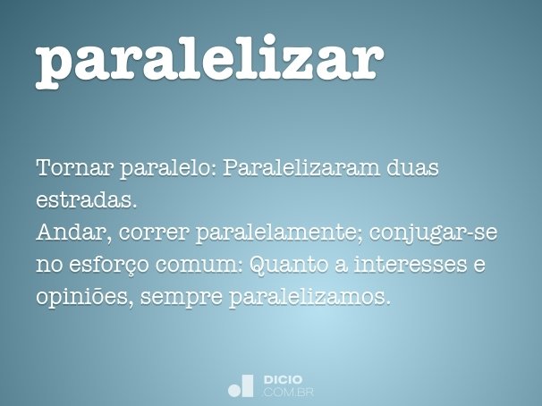 paralelizar