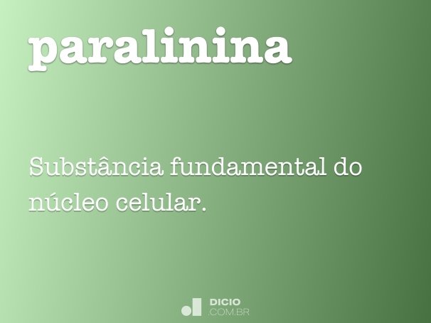paralinina
