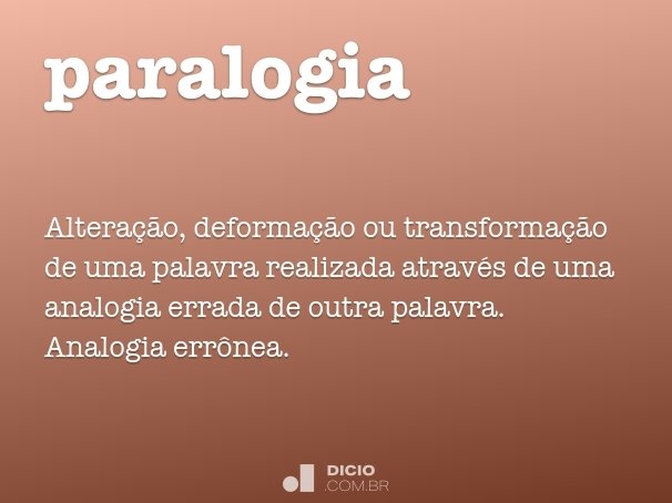 paralogia