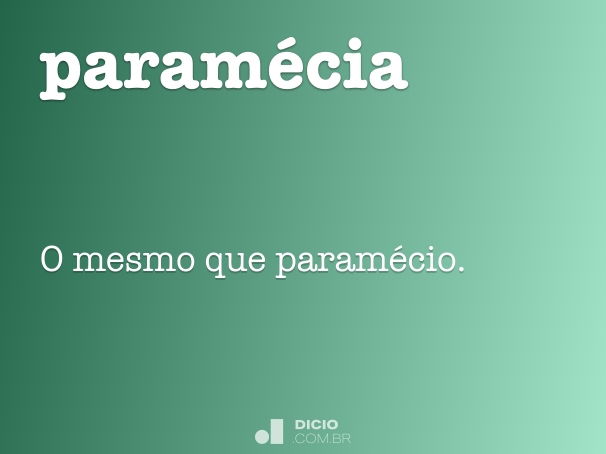 paramécia