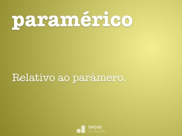 paramérico
