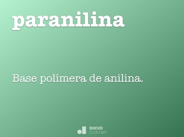 paranilina