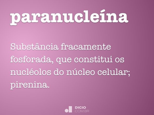 paranucleína