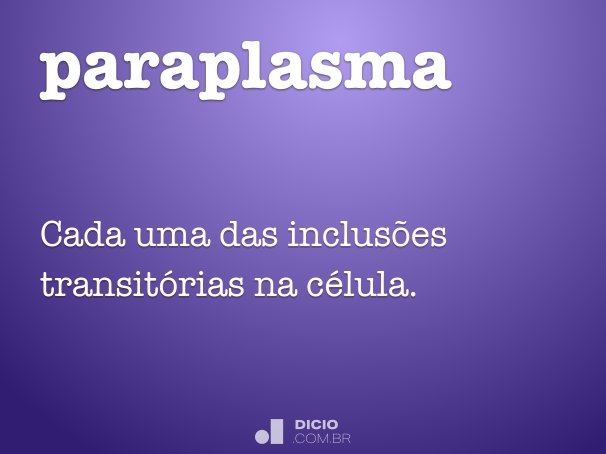 paraplasma