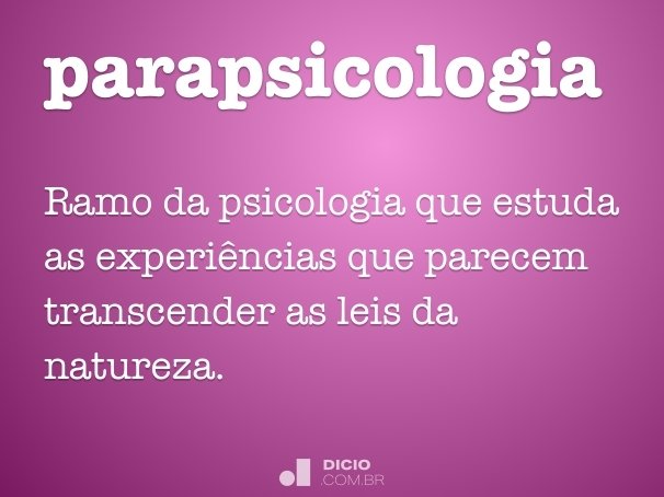 parapsicologia