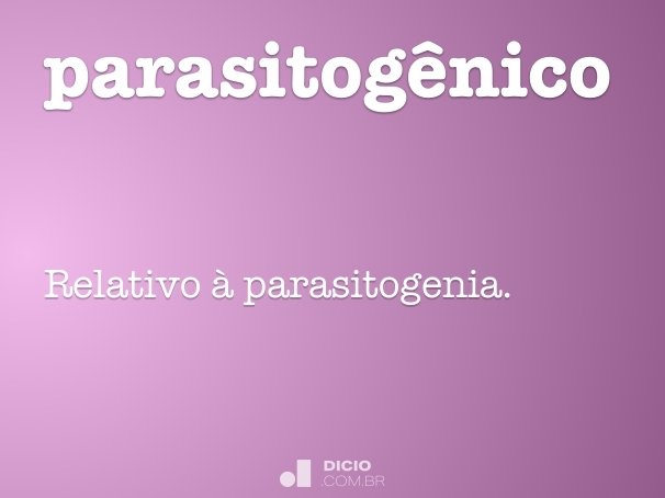parasitogênico