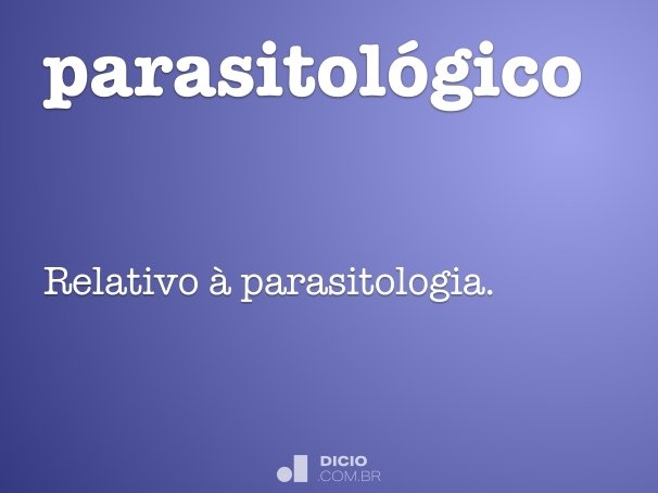 parasitológico