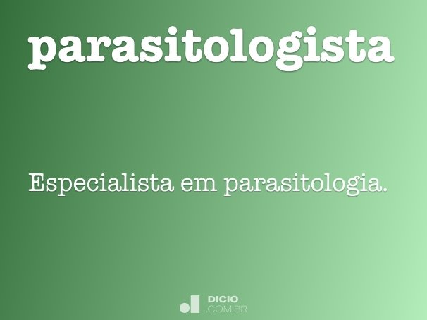 parasitologista