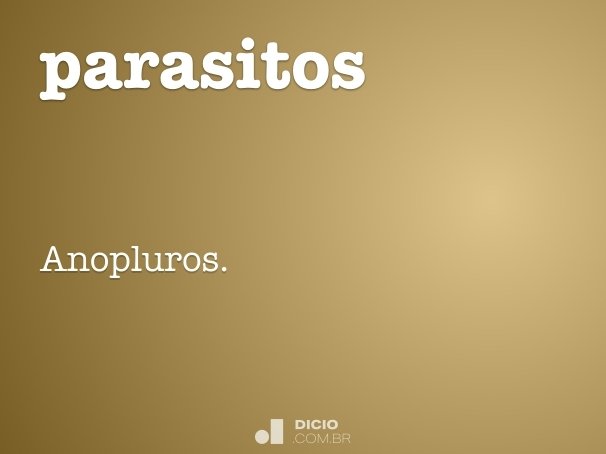 parasitos