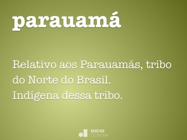 parauamá