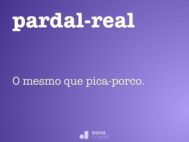 pardal-real