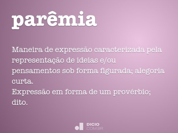 parêmia