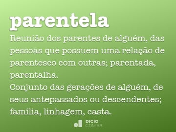 Definição de parente – Meu Dicionário