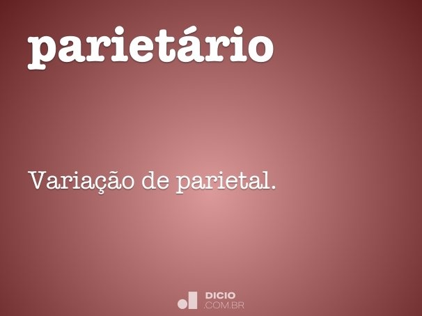 parietário