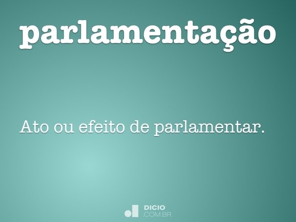 parlamentação