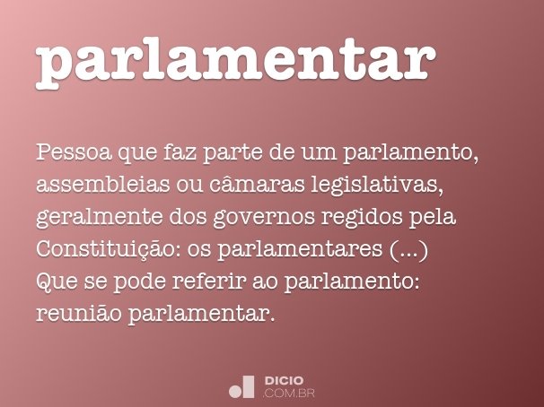 parlamentar