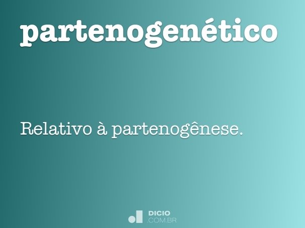 partenogenético