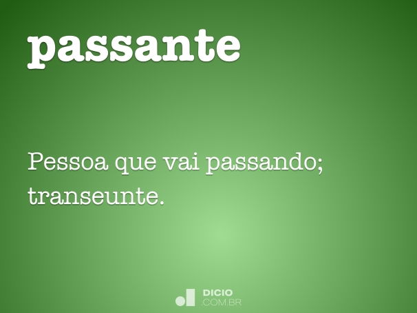 passante