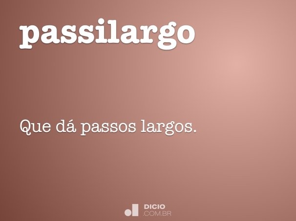 passilargo