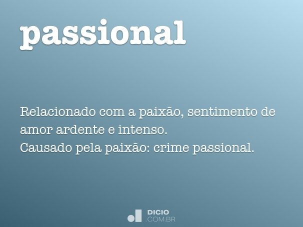 passional